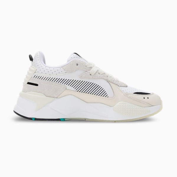 PUMA x Palm Tree Crew RS-X Unisex Sneakers, Warm White-PUMA White, extralarge-IND