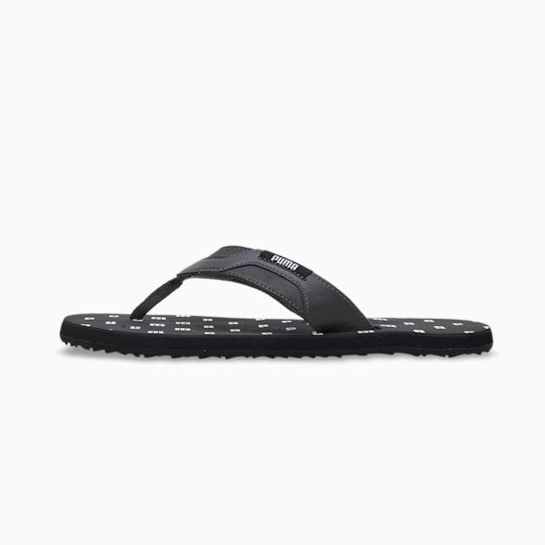 PUMA Vesta Men's Flip-Flops, Dark Coal-Sedate Gray-PUMA Black, extralarge-IND