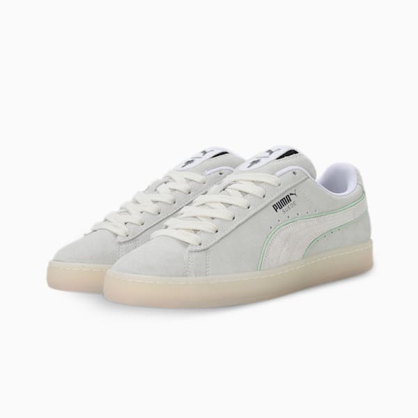 PUMA x PALM TREE CREW Suede Unisex Sneakers, PUMA White-Warm White, extralarge-IND