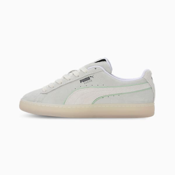 PUMA x PALM TREE CREW Suede Unisex Sneakers, PUMA White-Warm White, extralarge-IND