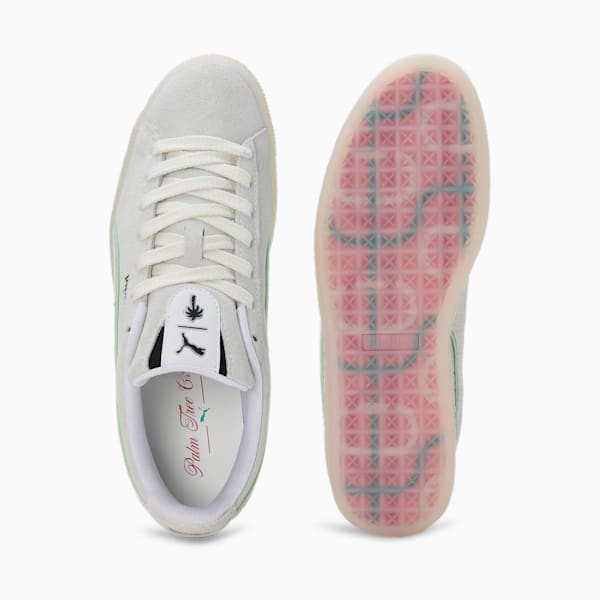Tenis de gamuza PUMA x PALM TREE CREW, PUMA White-Warm White, extralarge