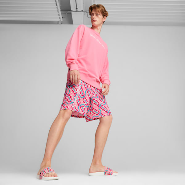 PUMA x PALM TREE CREW Leadcat 2.0 Slides, Strawberry Burst-Pinktastic-Spectra Green-Warm White, extralarge-IND