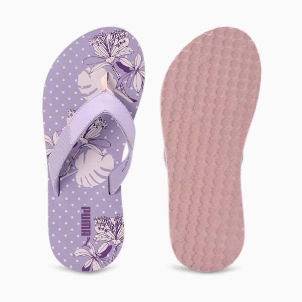 Venice V1 Women's Flip-Flops, Vivid Violet-Warm White-Spring Lavender, extralarge-IND