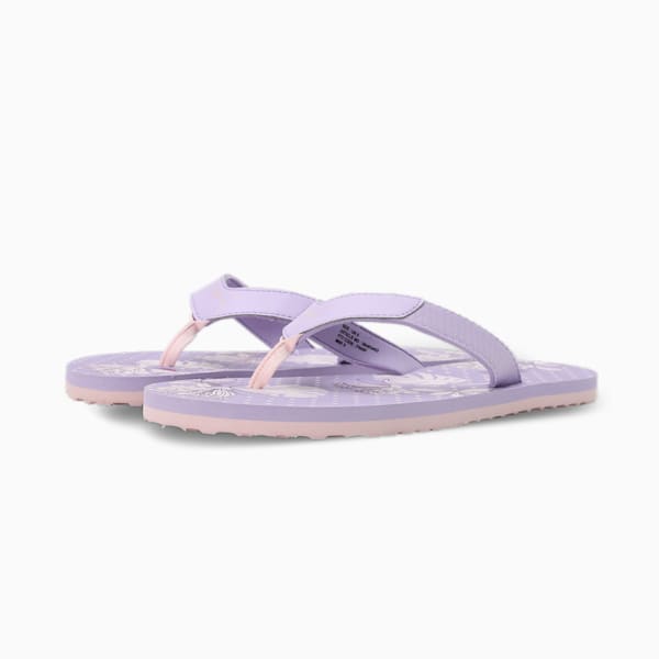 Venice V1 Women's Flip-Flops, Vivid Violet-Warm White-Spring Lavender, extralarge-IND