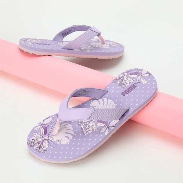 Venice V1 Women's Flip-Flops, Vivid Violet-Warm White-Spring Lavender, extralarge-IND