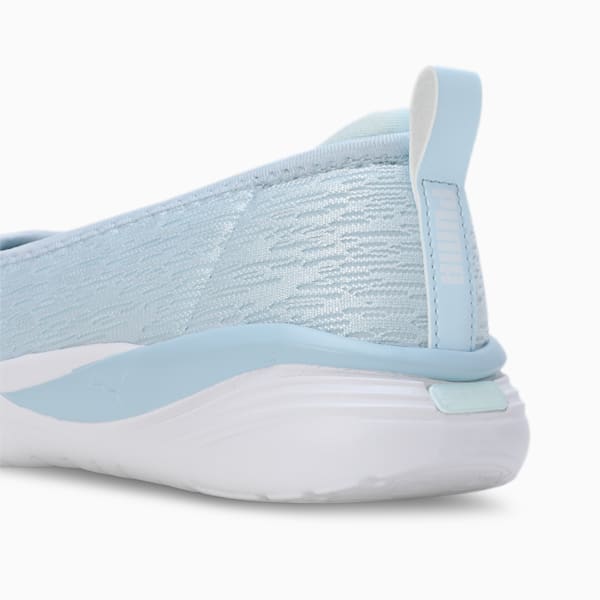 Sienna SOFTRIDE Women's Ballerina Shoes, Blissful Blue-Icy Blue-PUMA White, extralarge-IND