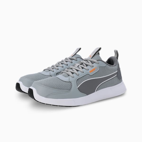 PUMA Altell Men's Sneakers, Cool Mid Gray-QUIET SHADE-Pumpkin Pie, extralarge-IND