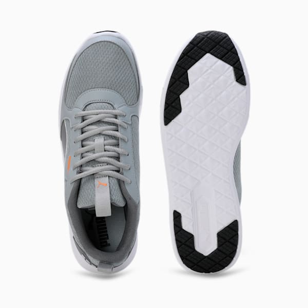 Altell Men's Sneakers, Cool Mid Gray-QUIET SHADE-Pumpkin Pie, extralarge-IND