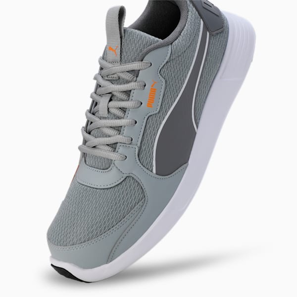 Altell Men's Sneakers, Cool Mid Gray-QUIET SHADE-Pumpkin Pie, extralarge-IND