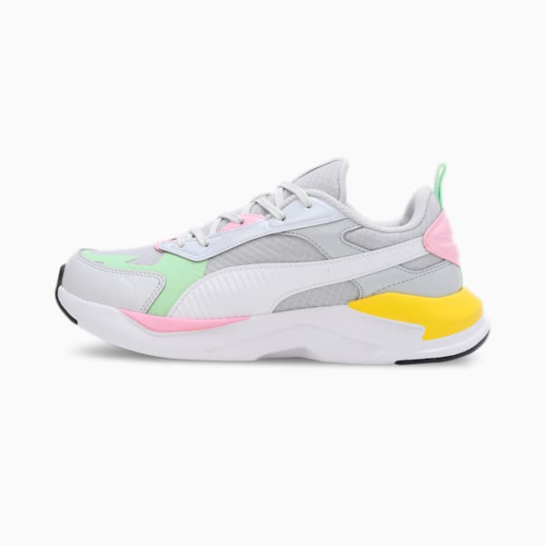 PUMA X-Ray Fluido Women's Sneakers, Silver Mist-Spring Fern-Pearl Pink, extralarge-IND