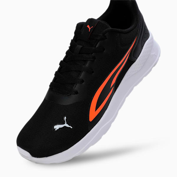 Zestylite Men's Sneakers, PUMA Black-Ultra Orange-PUMA White, extralarge-IND