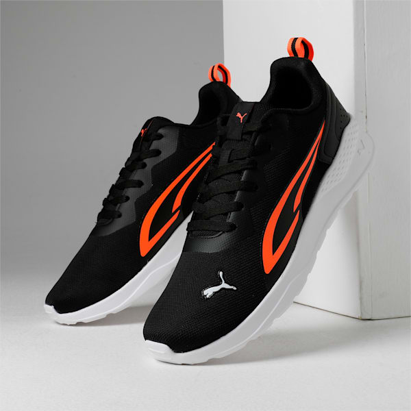 Zestylite Men's Sneakers, PUMA Black-Ultra Orange-PUMA White, extralarge-IND
