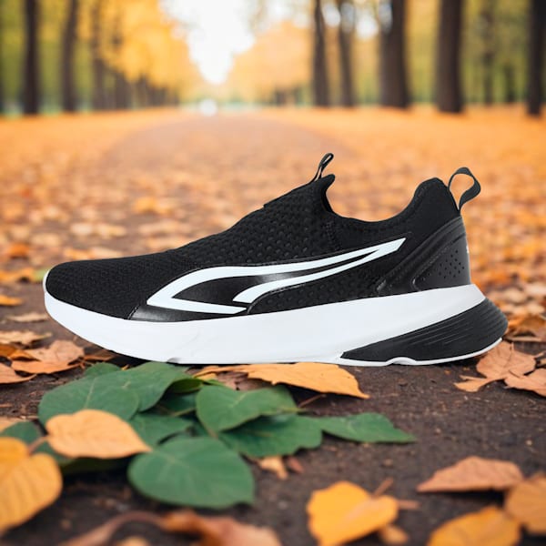 Asteride Men's Slip-On Shoes, PUMA Black-PUMA White, extralarge-IND