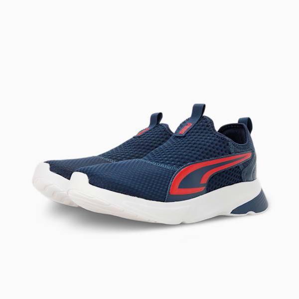 PUMA Asteride Men's Slip-On Shoes, Persian Blue-For All Time Red-PUMA White, extralarge-IND
