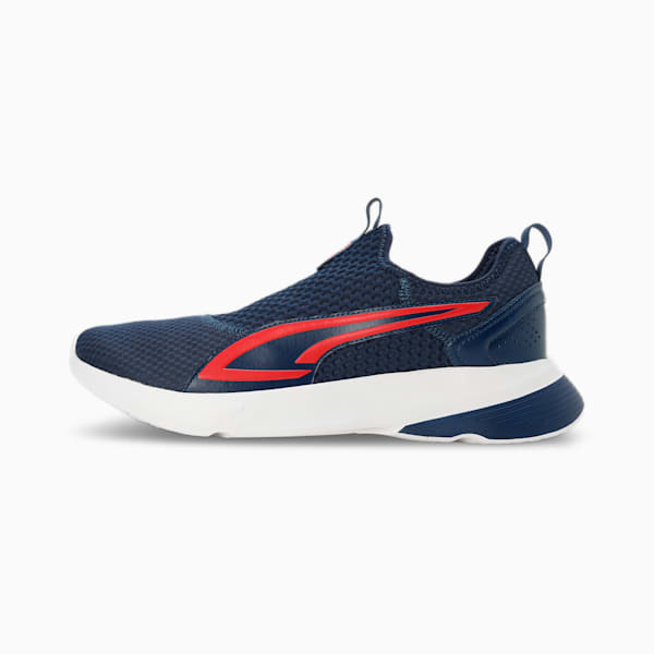 PUMA Asteride Men's Slip-On Shoes, Persian Blue-For All Time Red-PUMA White, extralarge-IND
