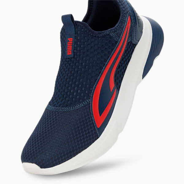 PUMA Asteride Men's Slip-On Shoes, Persian Blue-For All Time Red-PUMA White, extralarge-IND