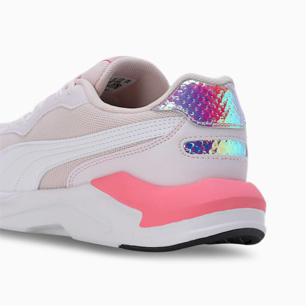 PUMA X-Ray Slimmic Metallic Women's Sneakers, Strawberry Burst-Galaxy Pink-PUMA White, extralarge-IND