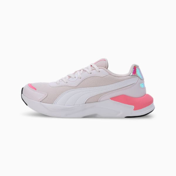PUMA X-Ray Slimmic Metallic Women's Sneakers, Strawberry Burst-Galaxy Pink-PUMA White, extralarge-IND