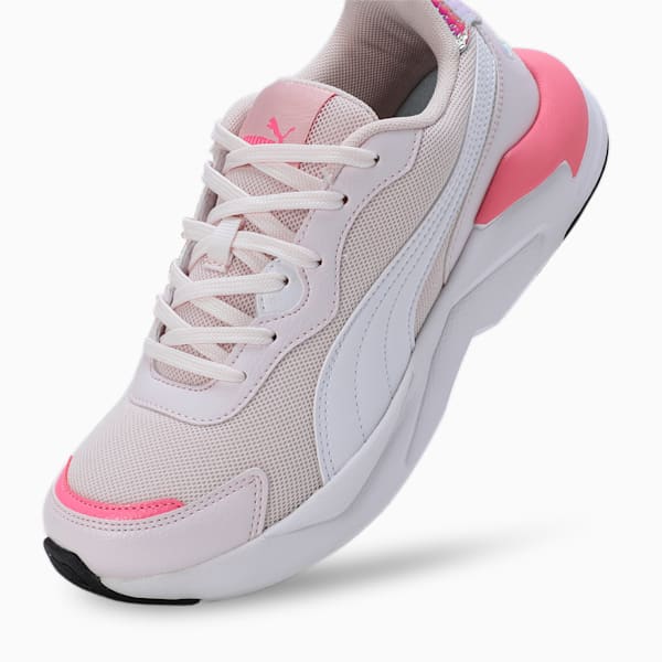 PUMA X-Ray Slimmic Metallic Women's Sneakers, Strawberry Burst-Galaxy Pink-PUMA White, extralarge-IND