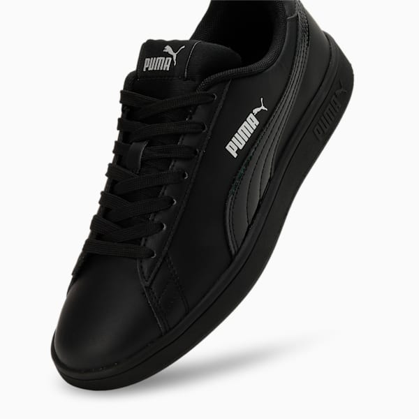 Puma lak sneakers zwart top