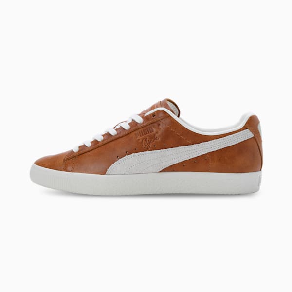 Clyde Paris Unisex Sneakers, Amber-Frosted Ivory, extralarge-IND