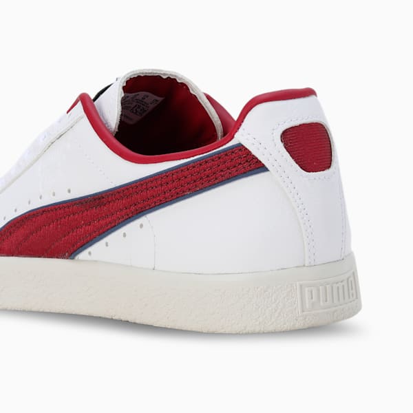 Clyde Varsity Sneakers, PUMA White-Team Regal Red, extralarge-IND