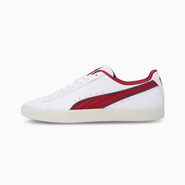 Clyde Varsity Sneakers, PUMA White-Team Regal Red, extralarge-IND