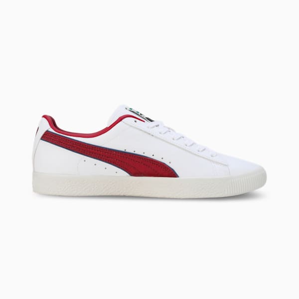 Clyde Varsity Sneakers, PUMA White-Team Regal Red, extralarge-IND