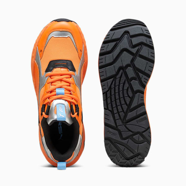RS-Trck Metallic Sneakers, Rickie Orange-PUMA Silver, extralarge