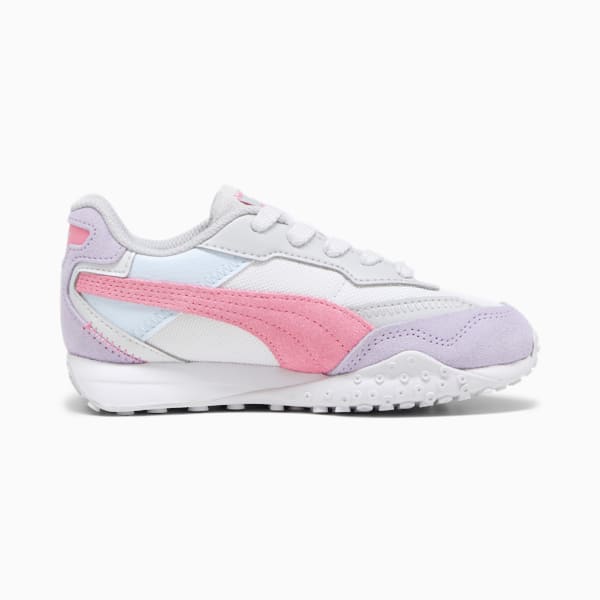 Blacktop Rider BTS Little Kids' Sneakers, Feather Gray-Strawberry Burst, extralarge