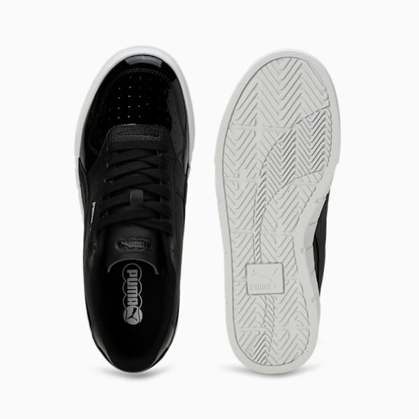 Cali Court Patent Women's Sneakers, PUMA Black-PUMA White, extralarge-IND