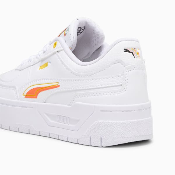 Cali Dream Brand Love Women's Sneakers, PUMA White-Hot Heat, extralarge-IND