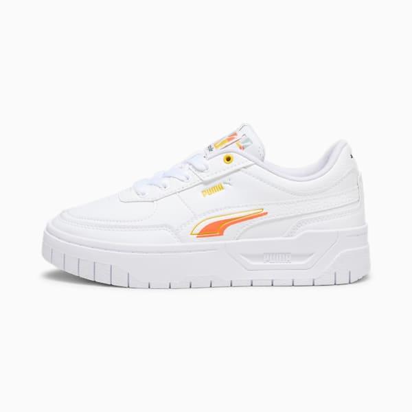 Cali Dream Brand Love Women's Sneakers, PUMA White-Hot Heat, extralarge-IND