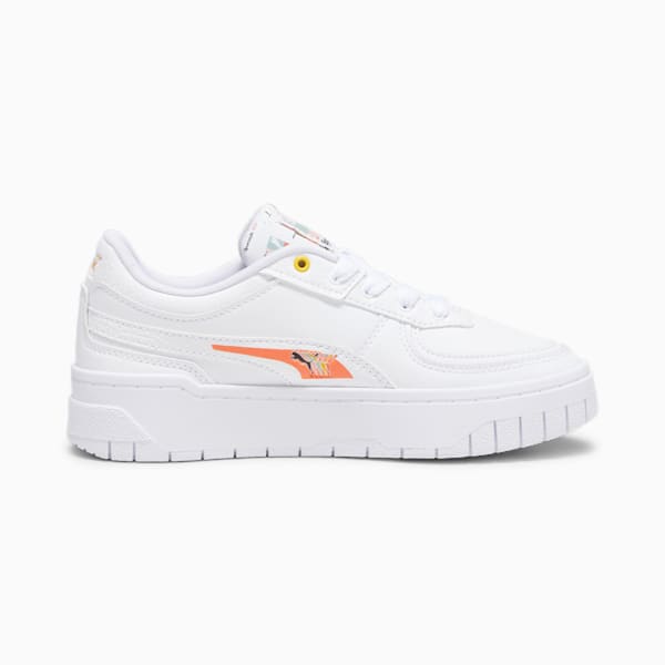 Cali Dream Brand Love Women's Sneakers, PUMA White-Hot Heat, extralarge-IND