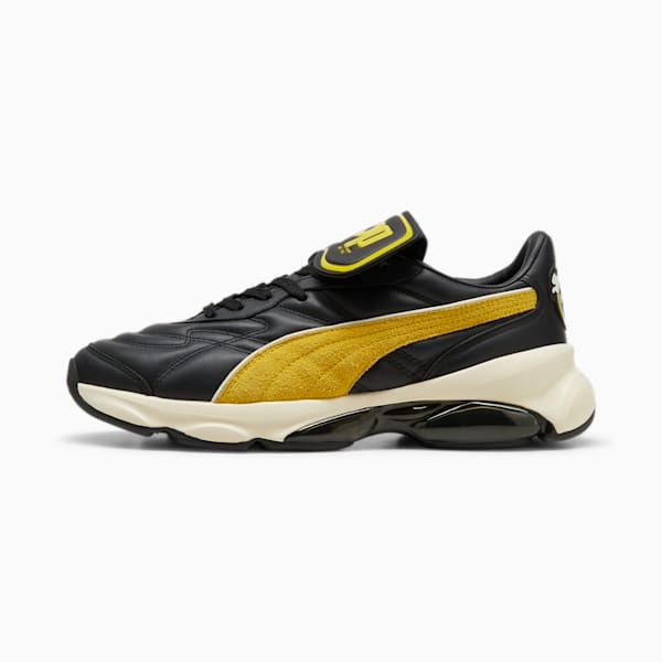 ユニセックス PUMA x PERKS AND MINI セルドーム キング スニーカー, PUMA Black-Tart Apple, extralarge-JPN