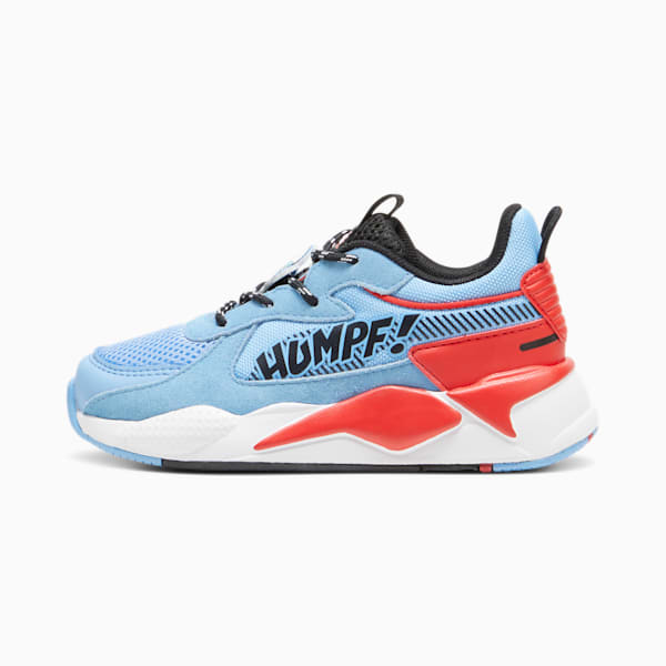 キッズ PUMA x スマーフ RS-X スニーカー 17-21cm, Team Light Blue-PUMA Red, extralarge-JPN