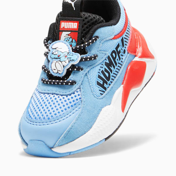 ベビー PUMA x スマーフ RS-X スニーカー 12-16cm, Team Light Blue-PUMA Red, extralarge-JPN