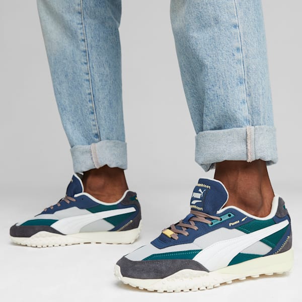 Blktop Rider PRM Sneakers, Ash Gray-Malachite, extralarge-IND