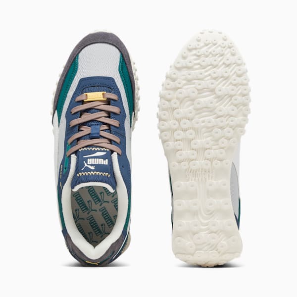 Blktop Rider PRM Sneakers, Ash Gray-Malachite, extralarge-IND