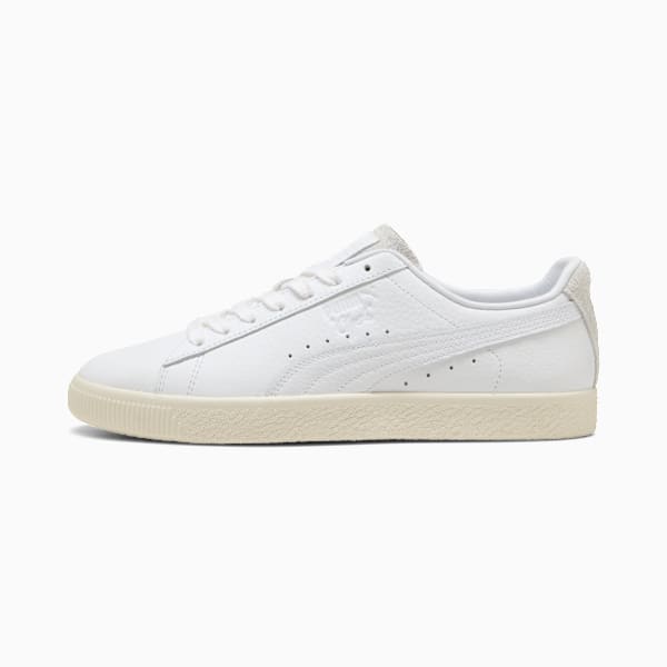 Tenis Clyde Premium, PUMA White-Frosted Ivory, extralarge