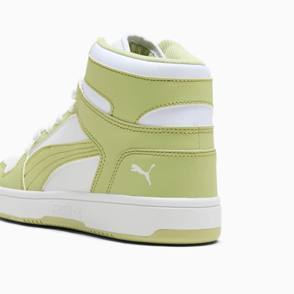 Green high top pumas sales
