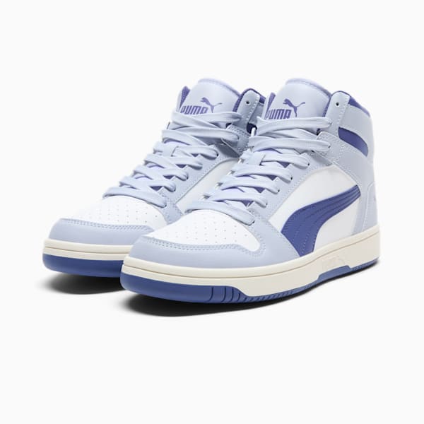 Tenis para mujer PUMA Rebound LayUp SL, PUMA White-Blue Crystal-Cool Weather, extralarge