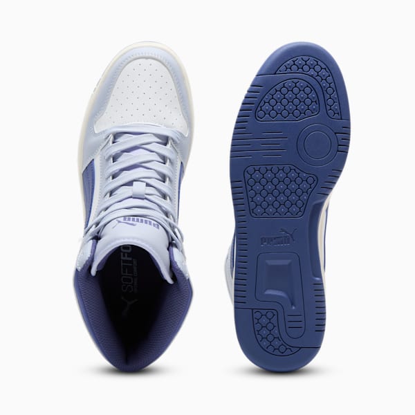 Tenis para mujer PUMA Rebound LayUp SL, PUMA White-Blue Crystal-Cool Weather, extralarge