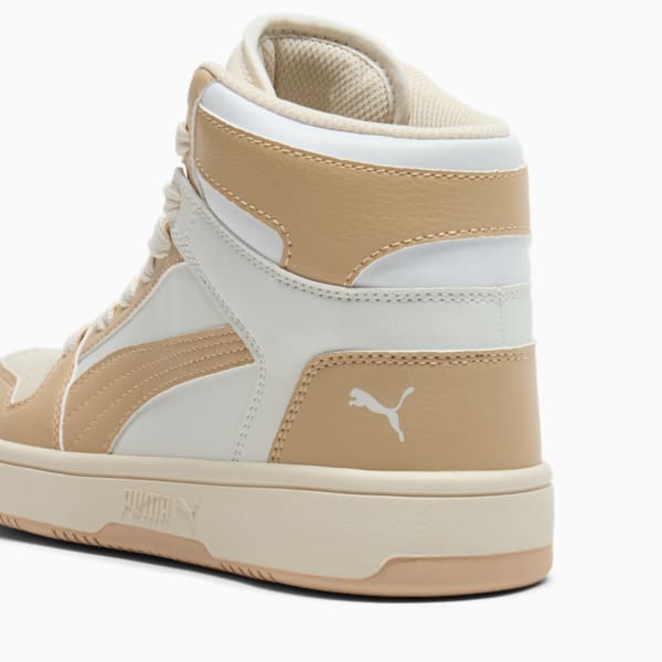 Tenis para mujer PUMA Rebound LayUp SL, Warm White-Light Sand-Sugared Almond, extralarge