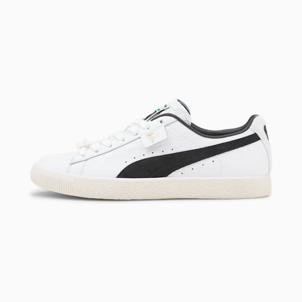 Clyde Chess Men's Sneakers, PUMA White-PUMA Black, extralarge