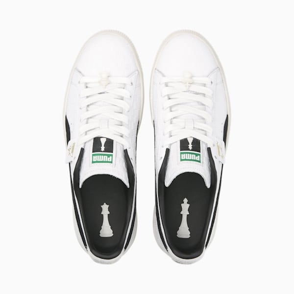 Clyde Chess Men's Sneakers, PUMA White-PUMA Black, extralarge