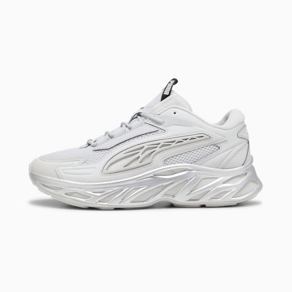 Exotek NITRO Mirrored Unisex Sneakers, Glacial Gray-PUMA Black, extralarge-IND