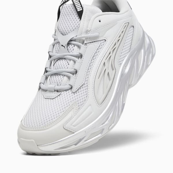 Exotek NITRO™ Mirrored Unisex Sneakers, Glacial Gray-PUMA Black, extralarge-AUS