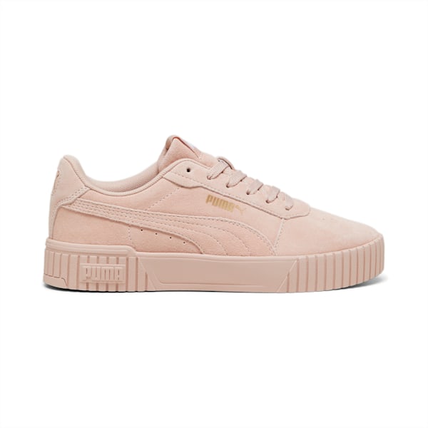 ウィメンズ プーマ キャリーナ 2.0 SD スニーカー, Rose Quartz-PUMA Gold, extralarge-JPN