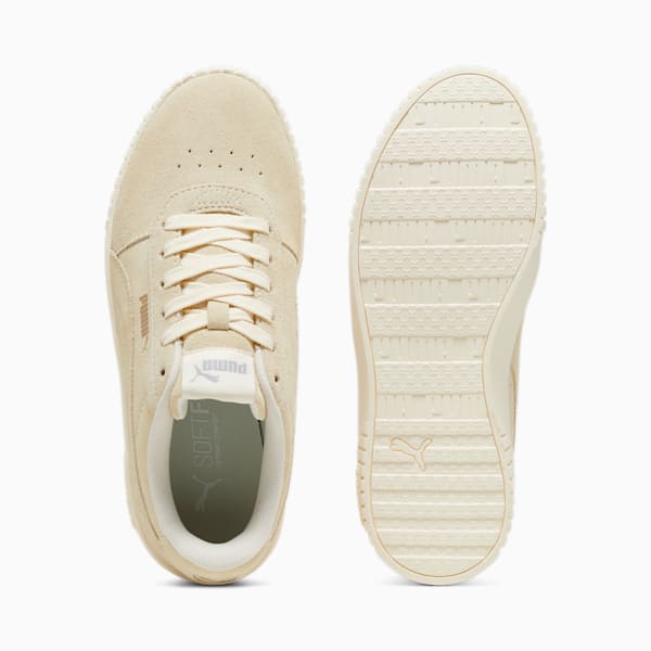 Tenis para mujer Carina 2.0 SD, Sugared Almond-PUMA Gold-Gray Fog, extralarge